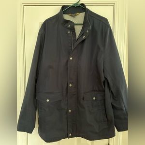 Brooks Brothers XL Dark Blue Casual ¾ length Field Coat